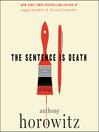 Cover image for The Sentence is Death